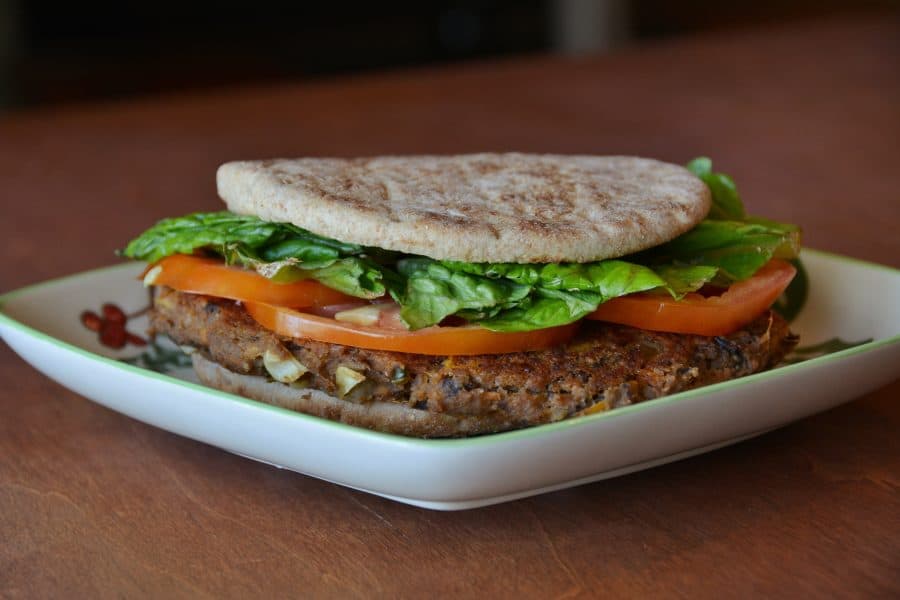 Southwest Black Bean Burger