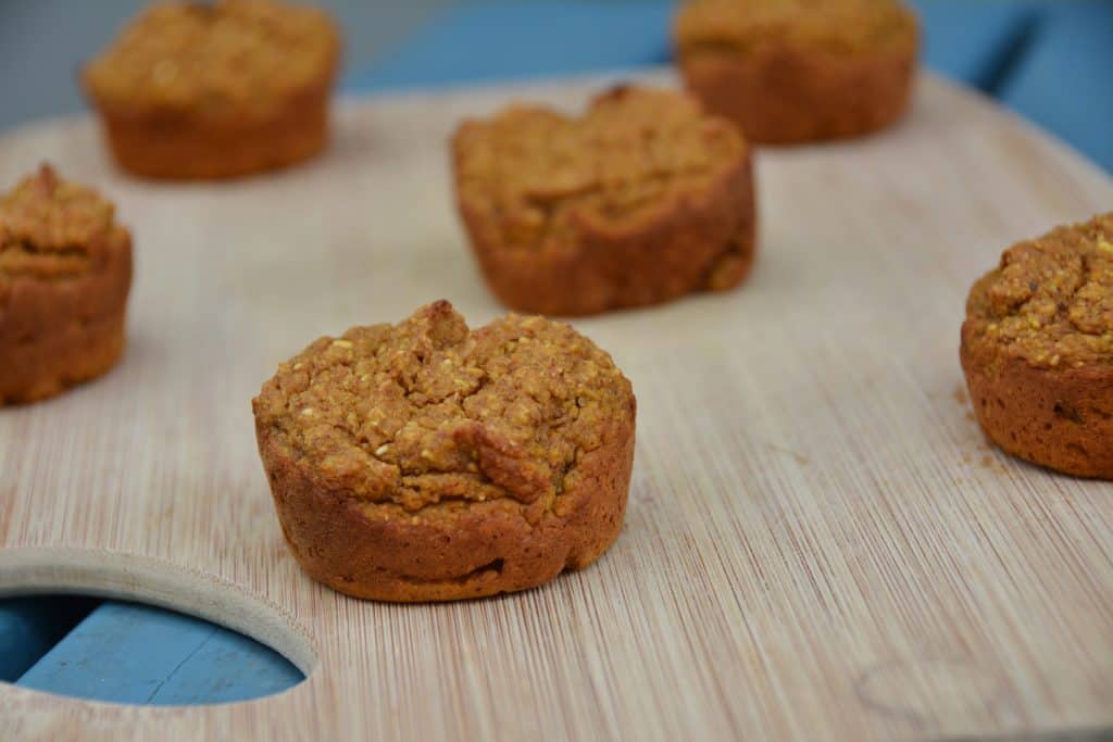 Looking for a healthy gluten-free fall recipe that tastes like a dream? I was disappointed with a lot of the gluten-free muffin recipes I found online, so I decided to make my own. These gluten free pumpkin muffins are healthy and highly delicious. #glutenfree#fallrecipes#reesewoodsfitness www.reesewoods.com