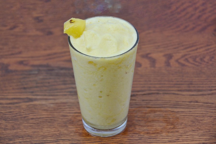 Healthy pina colada protein smoothie recipe