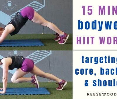 15 Minute HIIT Bodyweight Core Workout